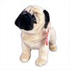 Gifts 33cm Lifelike Dog Stuffed Toy Realistic Plush Dog Plush Toys Stuffed Animals Pug Dog Plush
