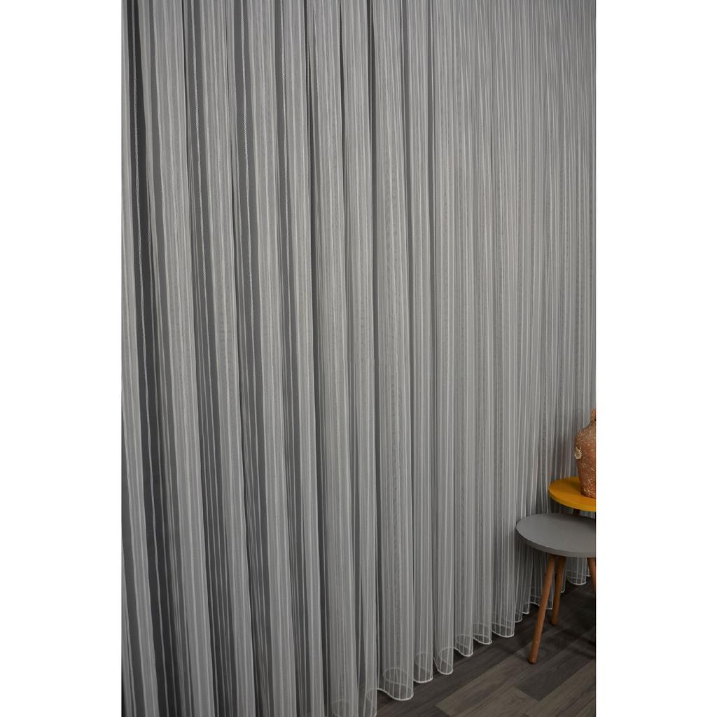 Готовая к использованию разреженная тюлевая занавеска с одинарным крылом