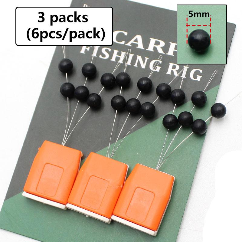 Carp Fishing Accessories Set Anti Tangle Sleeves Quick Change Swivel Boilies Baiting Needle Naked Chod Bead for Carp Rig Tackle