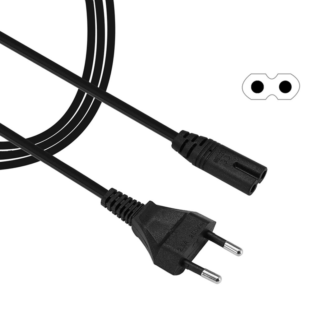 Cord 8 Power Cable Console Cord C7 Power Cable EU Extension Cord Power Supply Cord 2Pin Power Cable
