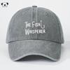 Printed Baseball Cap Men Women Flat Top Wide Brim Unisex Cotton Blend Hat Season