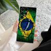 Бразилия Бразильский флаг Прозрачный чехол для Samsung Galaxy S26 S25 S24 S23 Ultra S20 S21 FE S22 Plus S26 Ultra S25FE Мягкий чехол для телефона