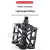1 Pair Double Ball Bicycle Pedals Aluminum Alloy Anti Skid Mountain Bike Pedals Ultra-Light Flat Cycling Treadle Platform