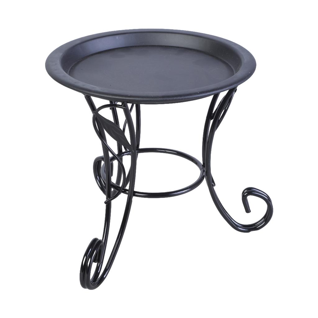 Небольшая настольная подставка для растений, железный держатель для цветочных горшков, экономящий пространство, подставка для цветочных горшков для небольших растений в офисе или дома