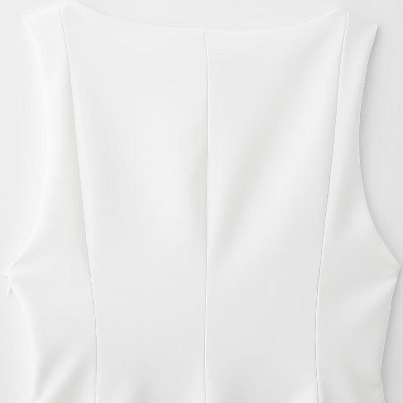 Kaslead New Arrival Women's Clothing Fashion Style Cropped Short Skirt Hem Stretch Comfortable Top 2180011