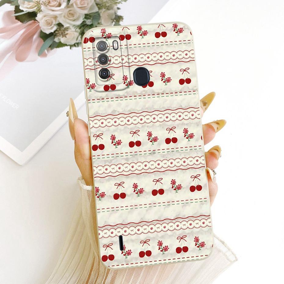 Cute Printed Phone Case For Itel S16 Vision 1 Pro Soft Silicone Shockproof Cases For Itel Vision1 Pro ItelS16 Covers Bumpers