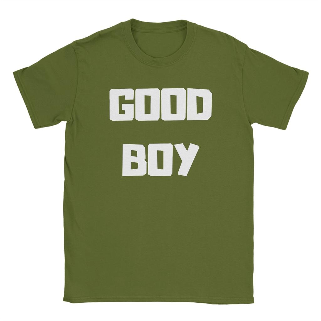 Унисекс Футболки Good Boy 100% Хлопок Одежда Винтажные Короткий Рукав Круглый Вырез Футболки Подарок на День Рождения Футболка