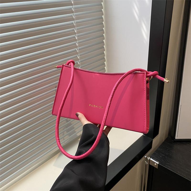 Chic 2024 Summer Shoulder Bag Trendy Street Style Small Pu Square Bag For Women