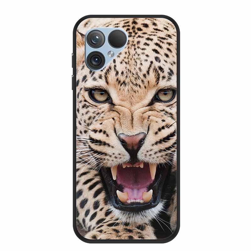 Чехол для Fairphone 5 6,46" ТПУ Животные Мягкий Силиконовый Бампер Задняя Крышка Чехлы для Телефона для Fairphone5 5G Волк Крутой Защитный Fundas