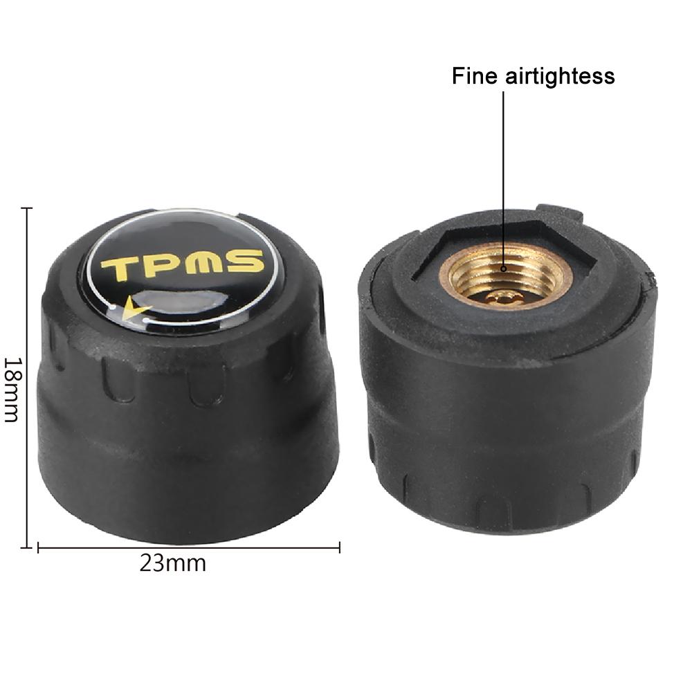 Внешняя сигнализация Датчики давления в шинах Универсальный датчик давления в шинах автомобиля Android iOS BLE TPMS Водонепроницаемый Bluetooth 4.0 5.0