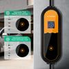 JDMEX 3.5KW Portable EV Charger Type1 Car Charger 16A Fast Charging Type 1 SAE J1772 EVSE Wallbox 3.5M for Electric Vehicle