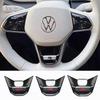 Lmn1 Автоаксессуары Декор Руля Накладка Наклейка Логотипа Для VW GTI R Line Polo Golf Passat Scirocco Tiguan Jetta T-ROC