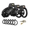 New Men's Chastity Cage Penis CB Lock Available In 3 Sizes (S/M/L) Abstinence Restraint Sissy Accessories Anti-Cheating CockCage