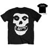 Унисекс Хлопковая Футболка Misfits для Взрослых с Черепом Fiend