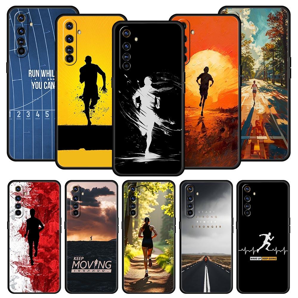 Чехол для телефона для бега марафона For Realme 13 12 10 9 8 7 GT3 GT5 GT2 Pro Plus 5G C21 C25 C35 GT Neo 2 3 3T 5
