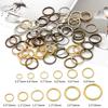 3-20mm Jump Rings Split Rings Connectors DIY 50-500pcs/lot Jewelry Finding Making Accessories