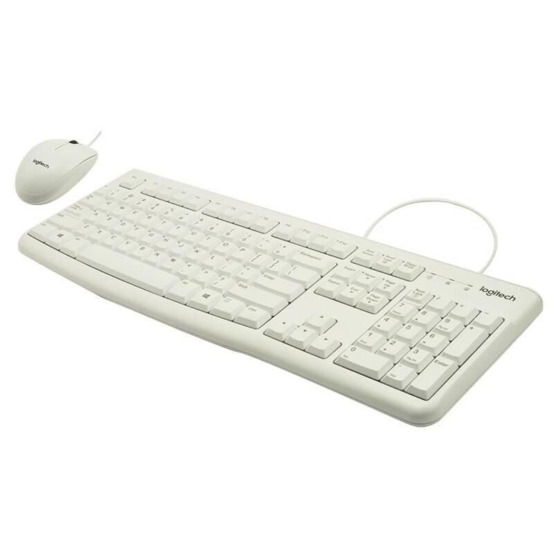 Logitech Проводной набор клавиатуры и мыши MK120