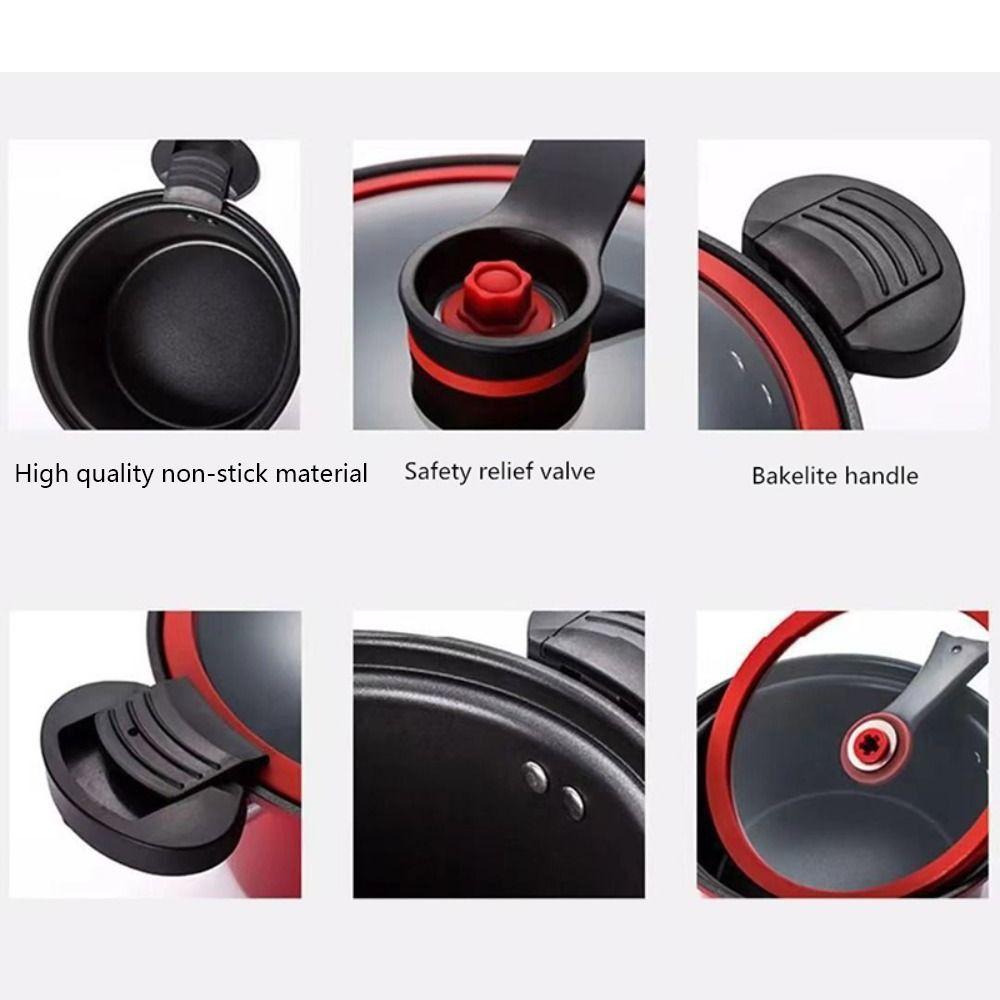 Кастрюли с антипригарным покрытием 3,5 л Рисоварка Многофункциональная Скороварка Индукционная плита Газовая плита