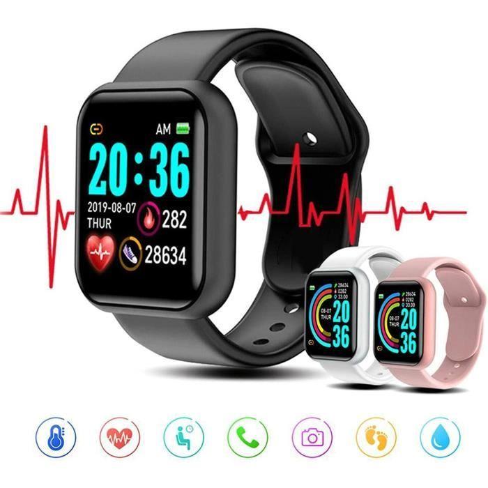 Smart Watch Hommes Femmes Solle Sold History Tracker Bracelet Smart Clock Smart Sport Sport SmartWatch pour Android iOS (Color A937