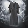 Medieval Priest Cosplay Costume Set for Halloween Role-Playing