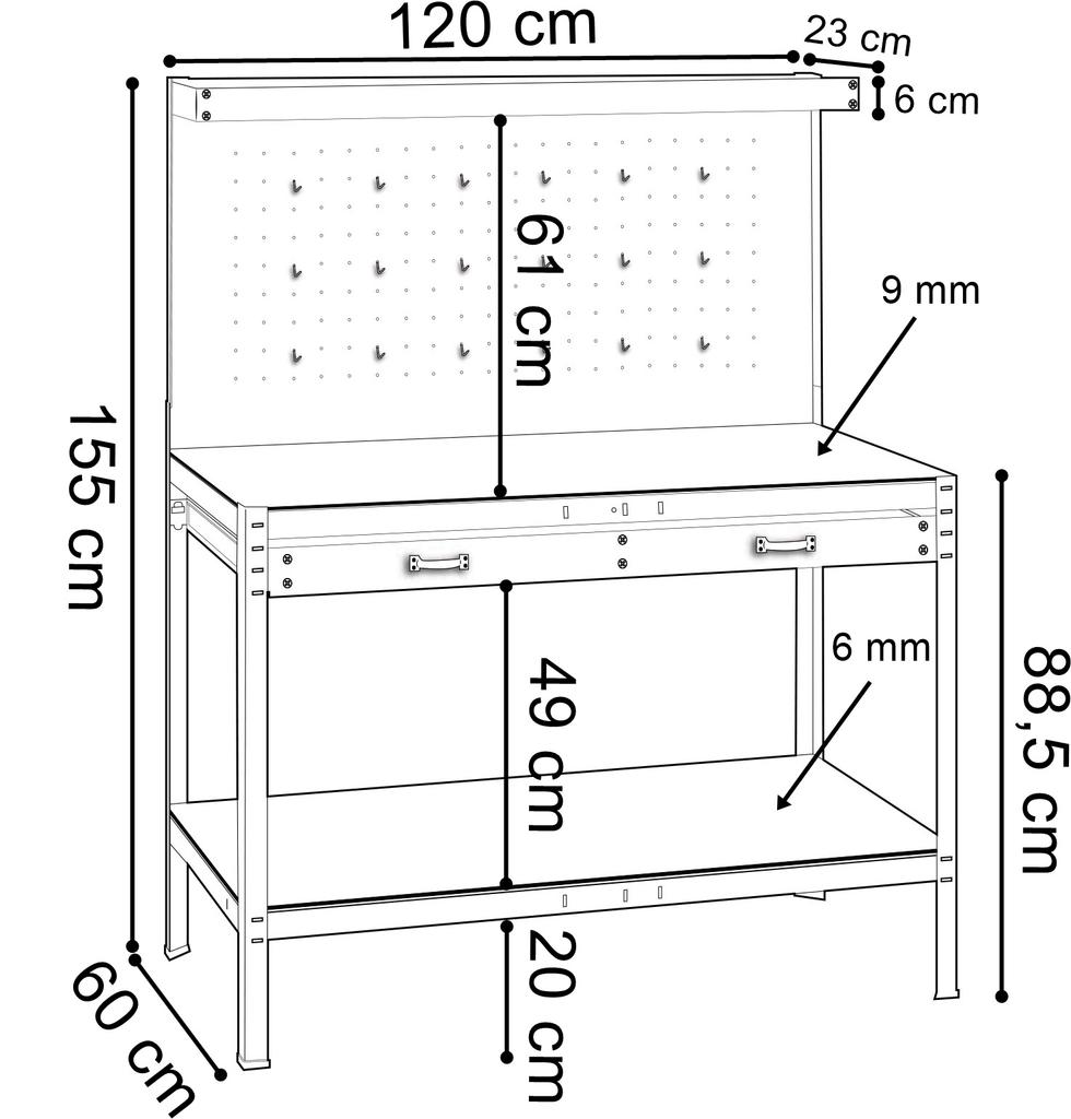 Horten Black Workbench