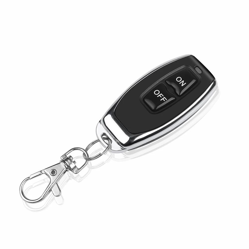 Вкл. Выкл. RF 433 МГц Передатчик Светодиодная Лампа Приемник Контроллер Пульт Дистанционного Управления Переключатель Система Потолочный