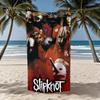 Towel Textile Bathrobe Album Band Beach Quick-Drying Lightweight S-SlipknotS-ES Portable Camping Swim Pool Travel