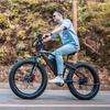 LANKELEISI MG740 Plus Electric Bicycles 2*1000W Motor,120KM Range,48V 17.5Ah Removable Battery,26*4.0 Inch Fat Tires E-Bike
