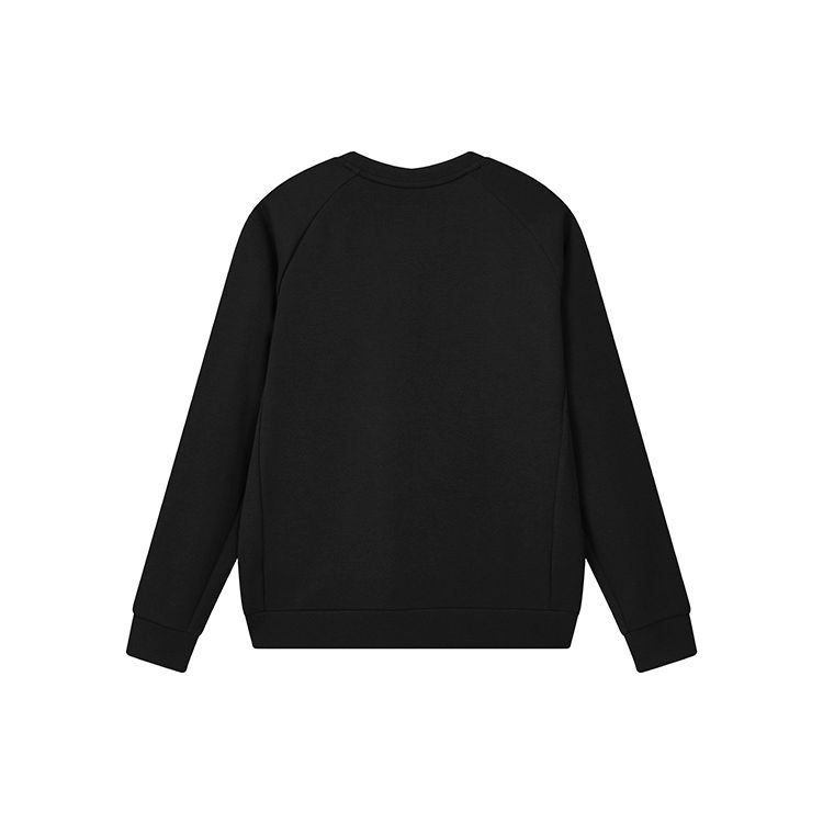 Fila Спортивная толстовка с круглым вырезом и принтом, мужские топы, темно-черный цвет A11M031222GBK