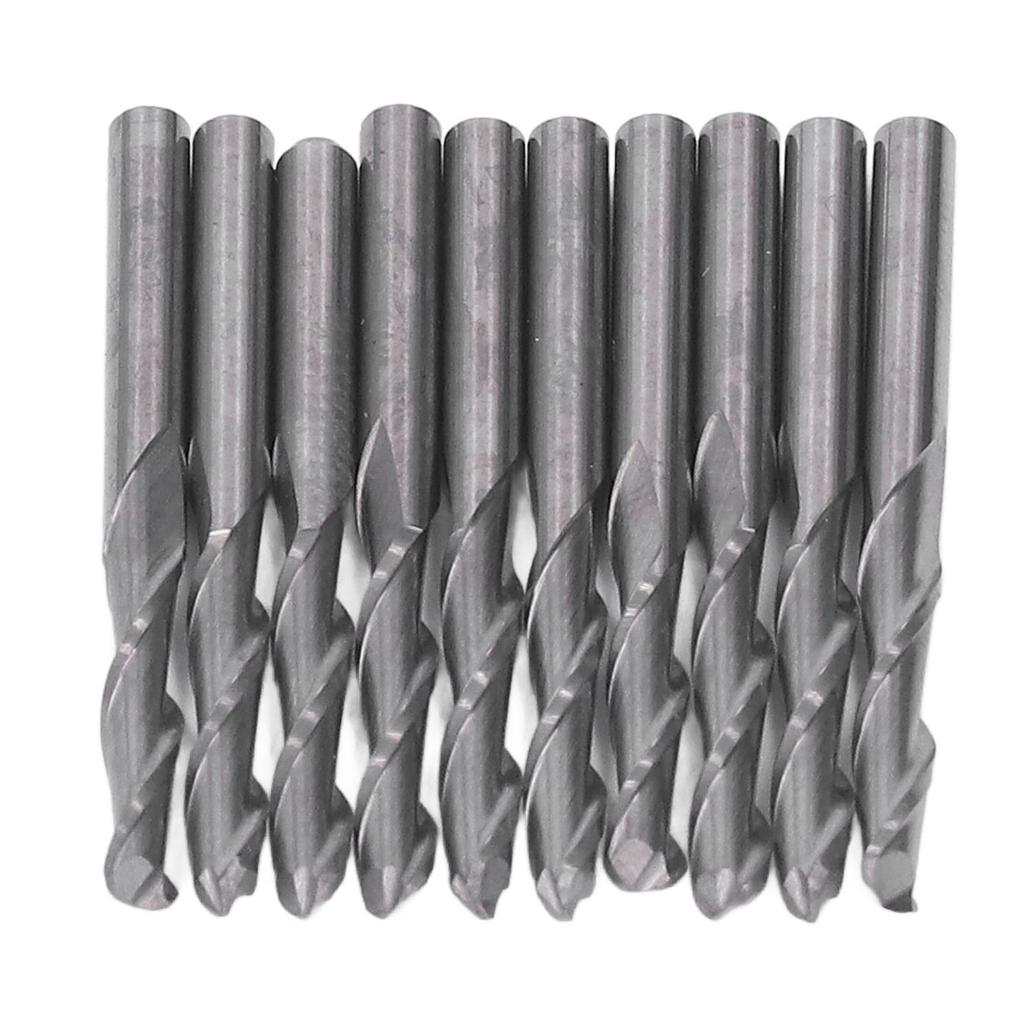 Набор концевых фрез HSS CNC Спиральная фреза-шарик для гравировки черновой обработки дерева 18 дюймов