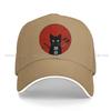 Бейсболка Кот-Ниндзя Мужские Кепки Женские Козырек Защита Snapback Японский Самурай Воин Бусидо Кепки
