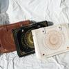 Y2K корейская готическая квадратная черная сумка через плечо Harajuku винтажные эстетические кошельки сумки-мессенджеры женские