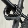 Bike Cable Combination Lock 4-Digit Password Anti-theft Bicycle Lock Long-lasting Cable Lock with Alloy Core for MTB Road Bike