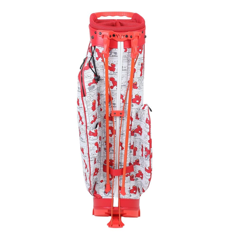 Hokushin Trading Sesame Street Elmo Stand Bag OCB0002 Red