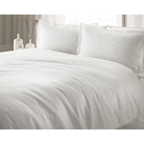 Jansons Waffle Duvet Set