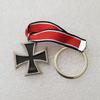 Cross Badge Keychain Key Chain Metal Badge Souvenir Collection