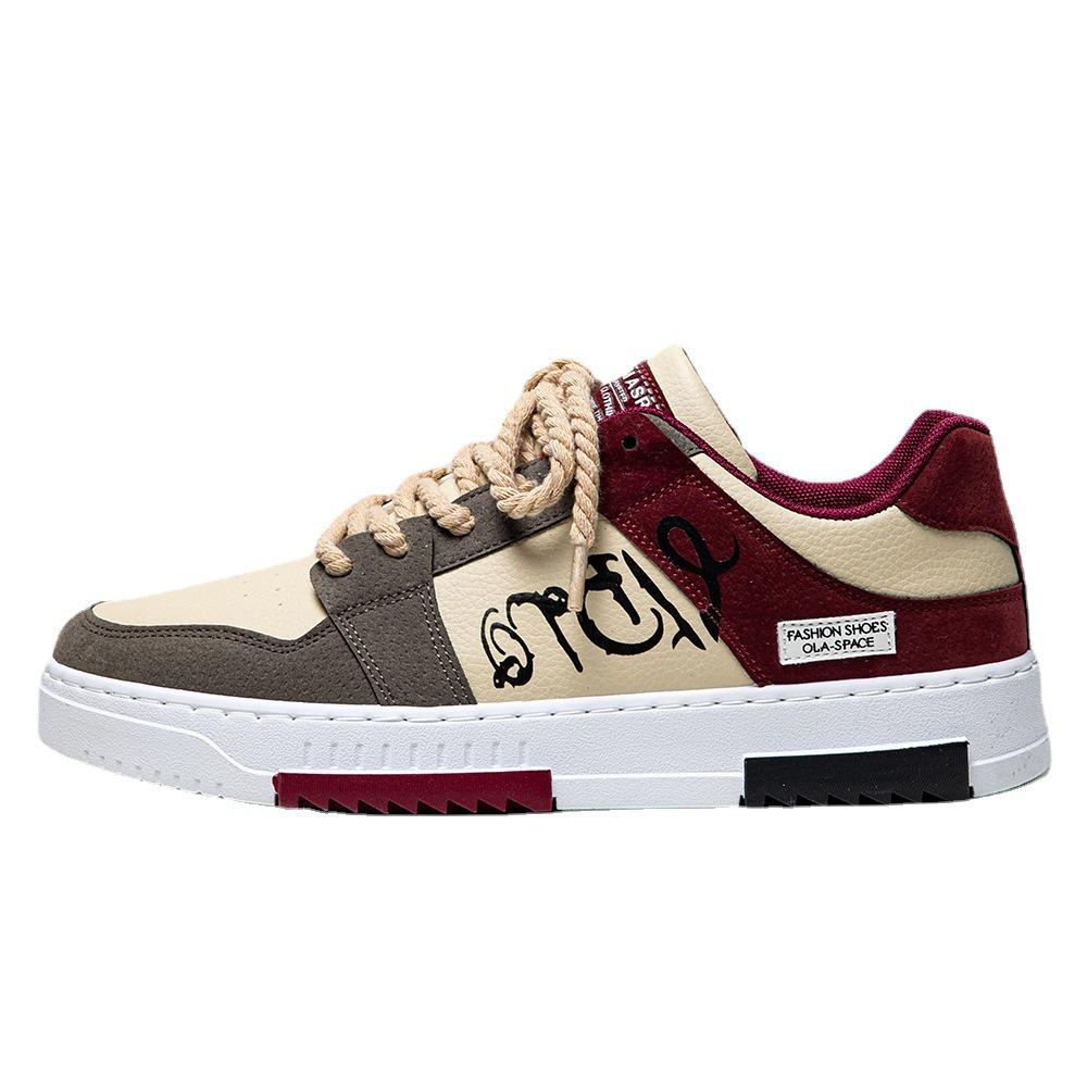 Кеды мужские 2024 новые мужские туфли осень молодежный модный тренд спортивные и повседневные кеды мужские