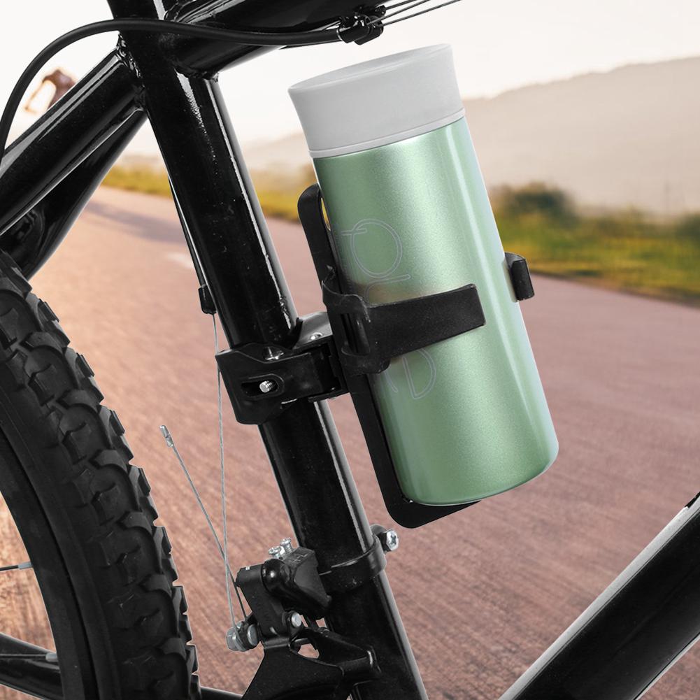 Bottle Rack Holder Water Cup Kettle Support for Bicycle Electric Scooter(black)