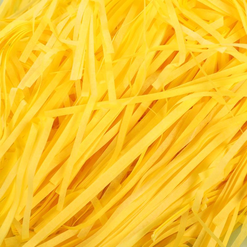 Raffia Paper Shred Gift Box Filler - Glitter Decorative Confetti for Party Favors