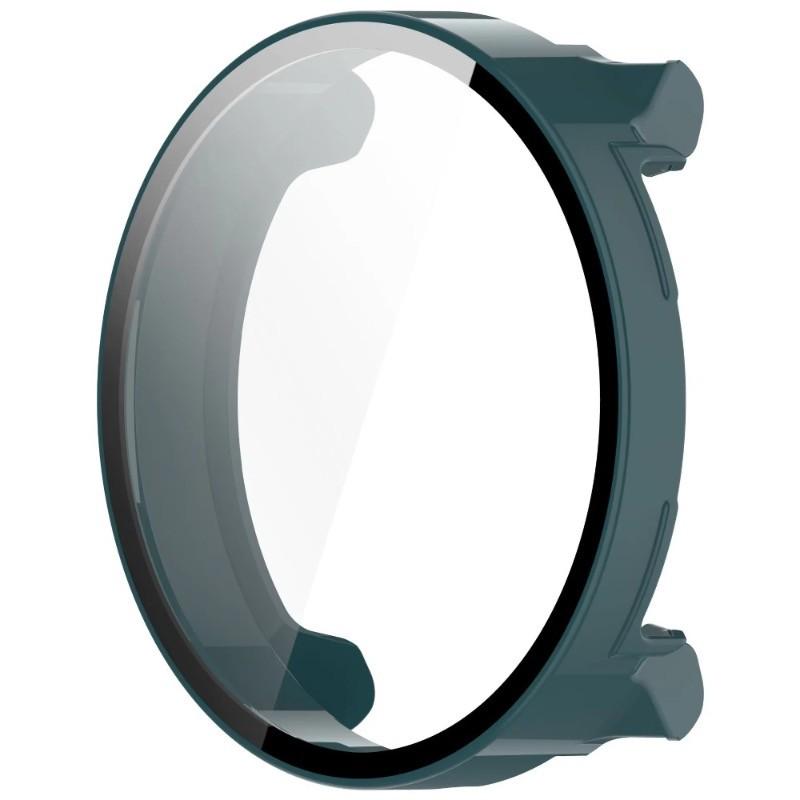 Glass Film with PC Shell for Suunto RUN All-around Bumper Anti-scratch Protective Cover + Screen Protector for Suunto Vertical