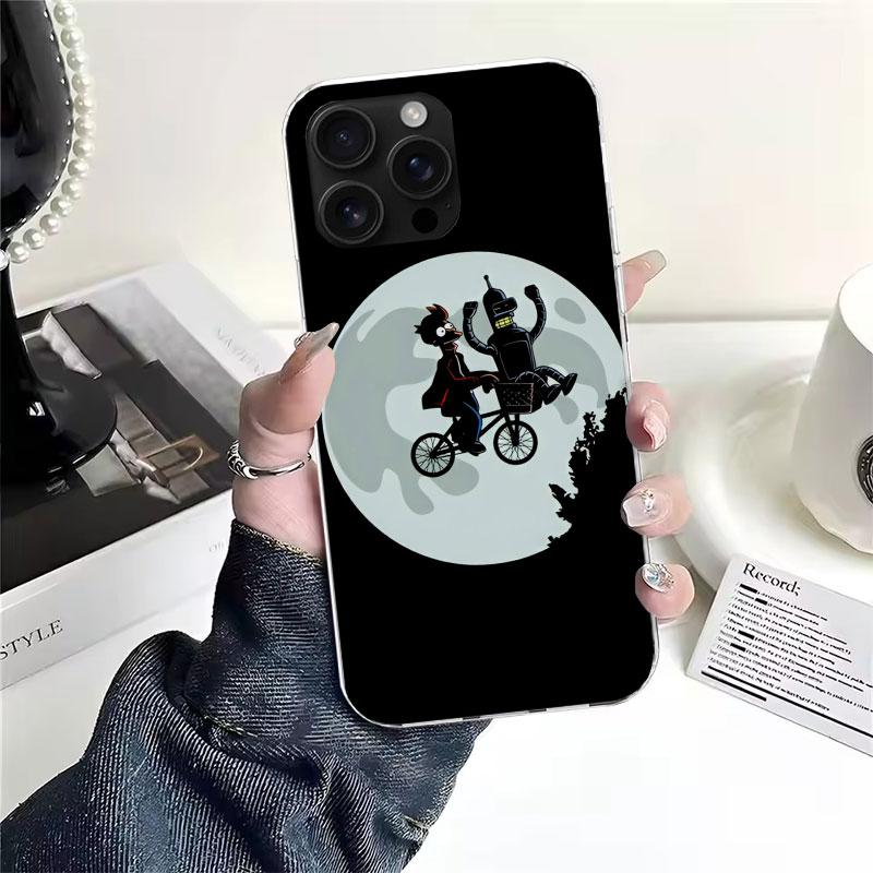 Futurama Planet Express Soft Phone Case For IPhone 18 11 17 Air 16E 16 Pro Max 15 + 14 Plus 13 Mini 12 Apple 7 SE 8 Fundas Coque 11