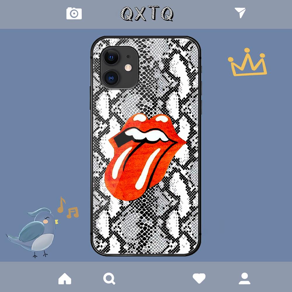 Stones Tongue Rolling Rock Band Чехол для iPhone Samsung Galaxy Redmi Note S 17 16 15 14 13 20 24 25 54 Pro Max Ultra Fe Закаленное стекло