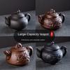 Горшок для чайных сервизов, популярные фиолетовые глиняные горшки, чайник из исинской глины, набор для заваривания чая, самовар, восточный марокканский чайник и набор чашек, гайвань