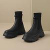Женские ботильоны на плоской подошве, обувь на платформе, новый тренд 2025, зимние ботинки, повседневные зимние кроссовки для ходьбы, женские челси, zapatos