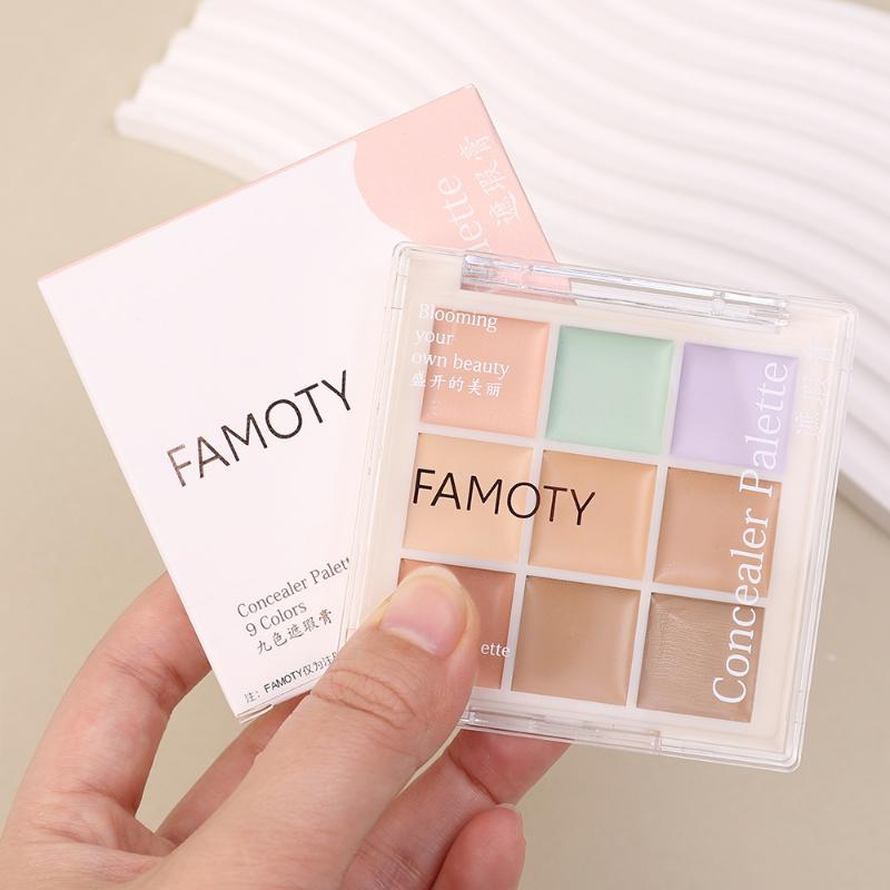 Moisturizing Concealer Palette Waterproof Cover Dark Circles Bronzer Facial Color Corrector Lasting Contouring Makeup Cosmetics
