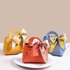 Korean Style Leather Candy Wedding Handbag and Gift Box