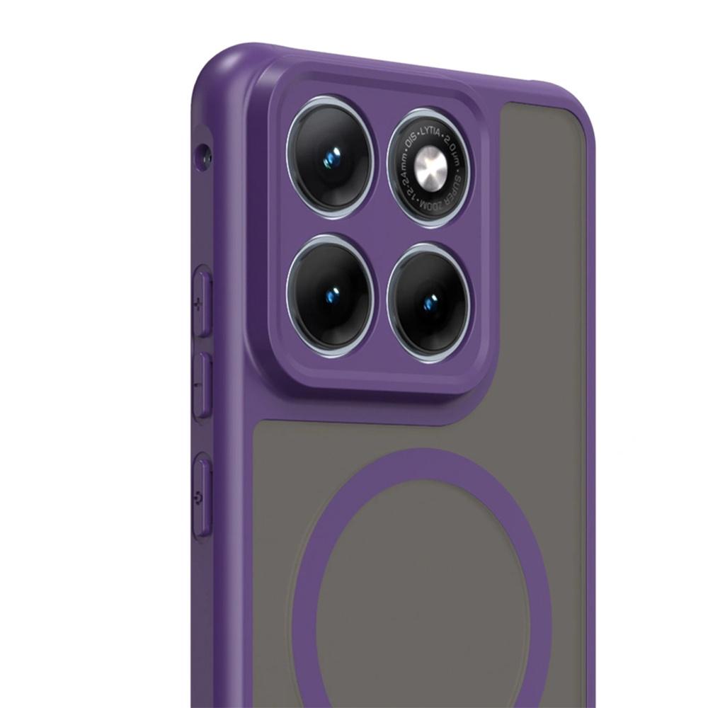 Motorola Edge 70 Fusion Matte Case for MagSafe Purple