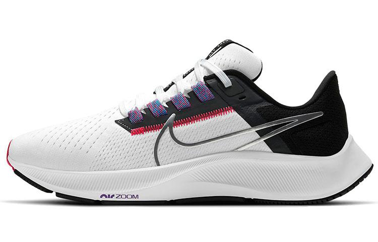 Nike Air Zoom Pegasus 38 Белый Черный Ярко-Малиновый Женские CW7358-101