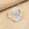 Mystic Topaz Gemstone Handmade Jewelry 925 Sterling Silver Lavish Ring For Her
