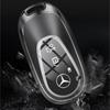 YWP4  Car Key Case Cover Shell For Mercedes Benz C E S Class GLC W206 W223 W214 E300 C260 C300 S450 S500 S400 Key Protection Accessory